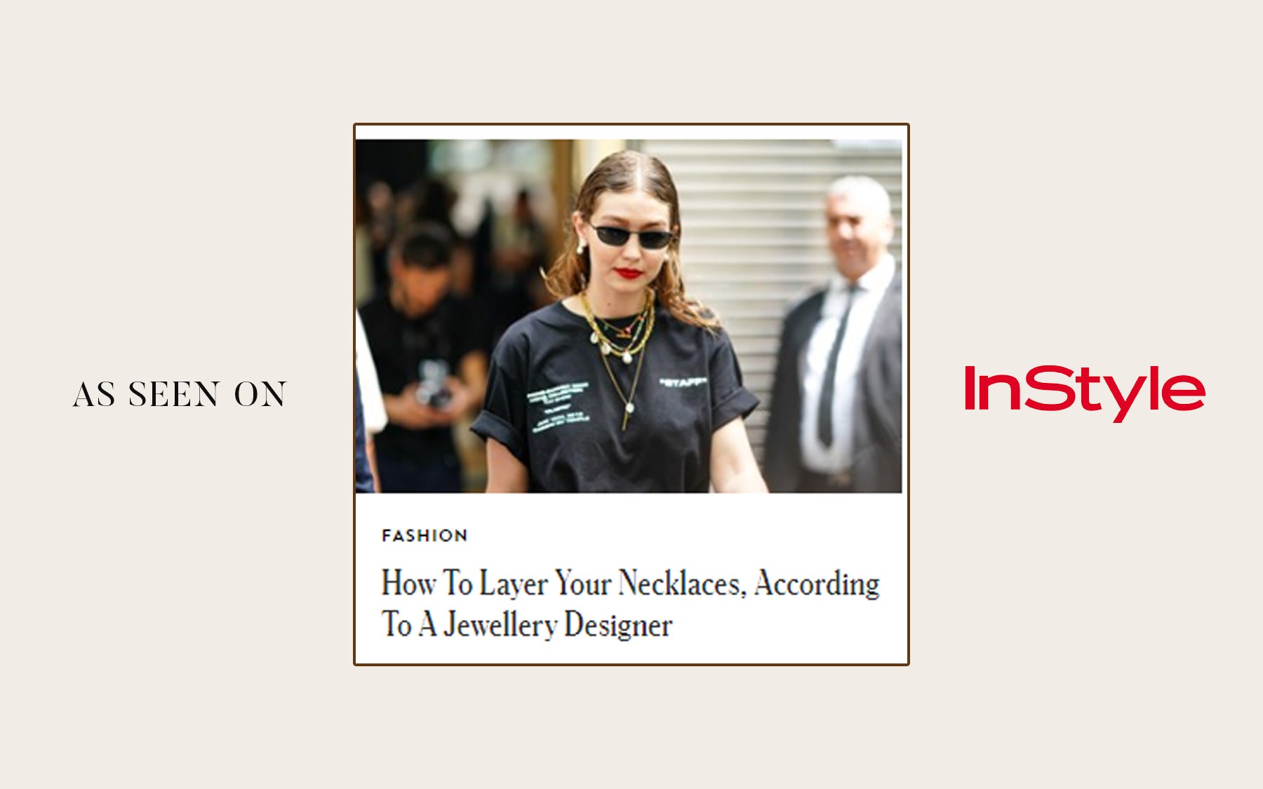 As Seen On - Instyle Magazine