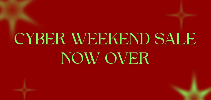 Cyber Weekend Sale