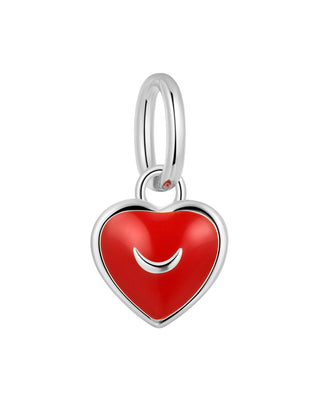 Sailor Moon Heart Charm - Sterling Silver