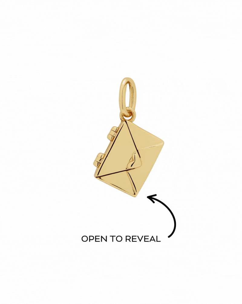 Love Letter Engraved Pendant