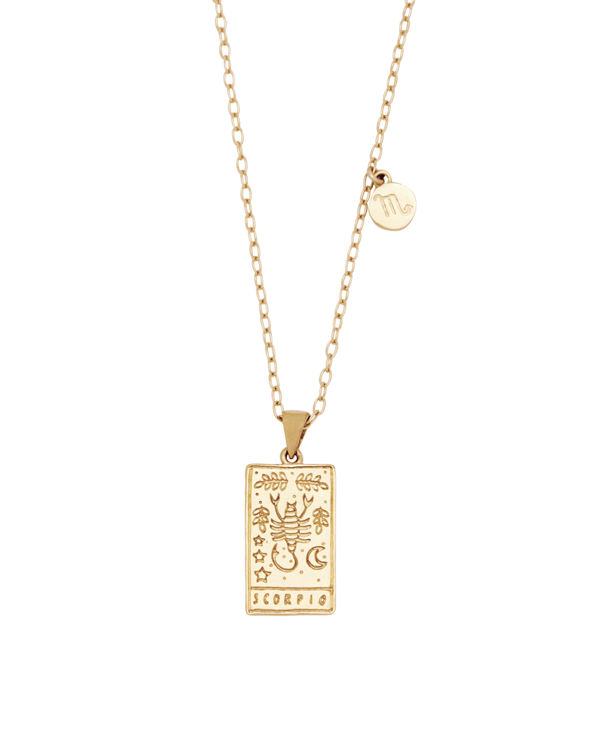 Scorpio star sign necklace deals