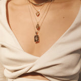 Gilded Heart Pendant Necklace - S-kin Studio Jewelry | Minimal Jewellery That Lasts.