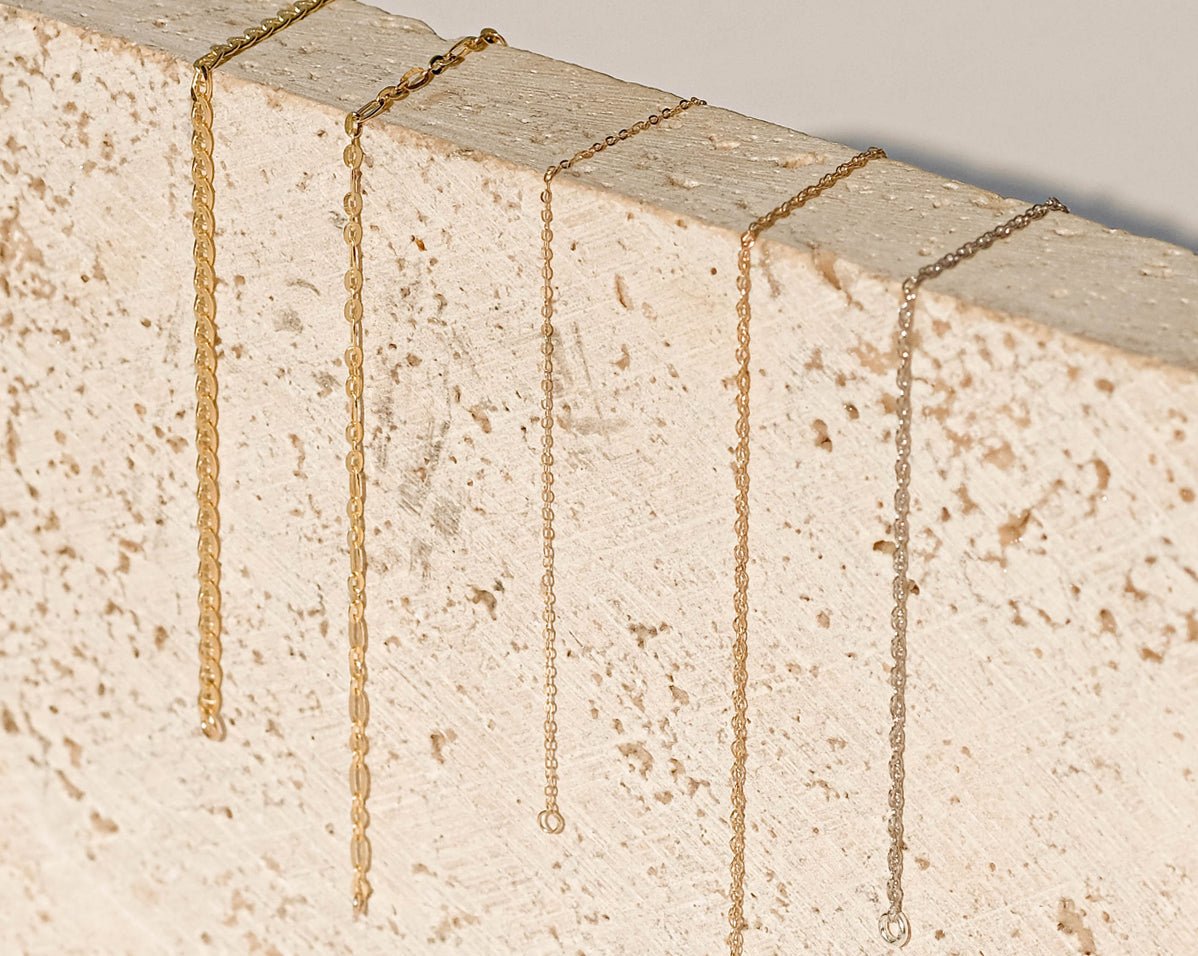 14K Solid Gold Hong Rope Bracelet | S-kin Studio Jewelry | Ethical Permanent Jewelry