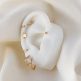 Sterling Silver Dawn Single Stud | S-kin Studio Jewelry | Ethical Piercing Earrings