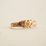 Patricia Heirloom Ring - Gold-Filled - S-kin Studio Jewelry | Minimal Jewellery That Lasts.