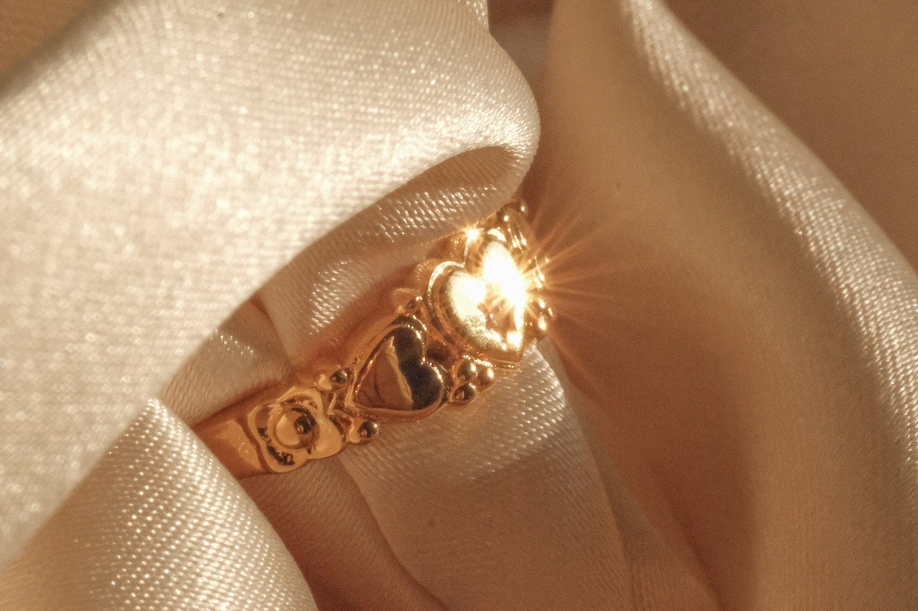 Patricia Heirloom Ring - Gold-Filled - S-kin Studio Jewelry | Minimal Jewellery That Lasts.
