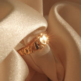 Patricia Heirloom Ring - Gold-Filled - S-kin Studio Jewelry | Minimal Jewellery That Lasts.