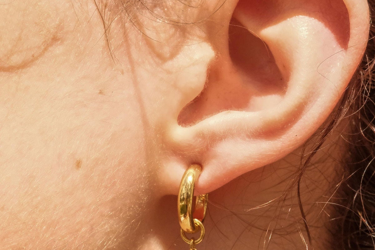 Lunasol Hoops - S-kin Studio Jewelry | Minimal Jewellery That Lasts.