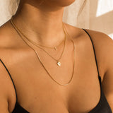 Figaro Chain Necklace - S-kin Studio Jewelry | Minimal Jewellery That Lasts.