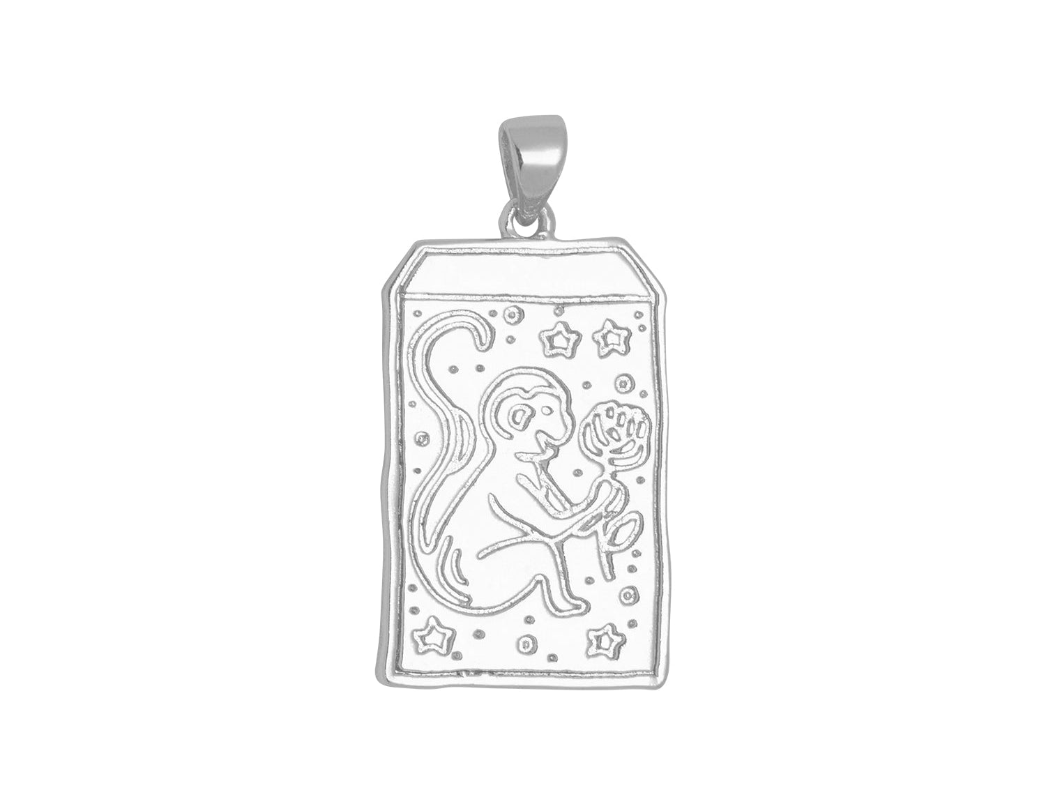 Monkey Chinese Zodiac Pendant