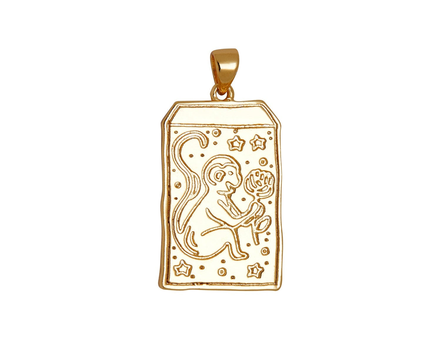 Monkey Chinese Zodiac Pendant
