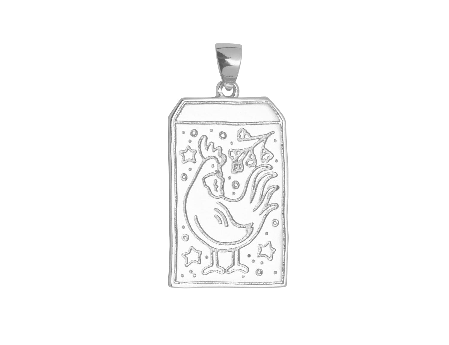 Rooster Chinese Zodiac Pendant