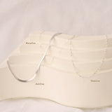 Vanessa Chain Necklace - Sterling Silver | S-kin Studio Jewelry | Minimal Jewellery That Lasts.