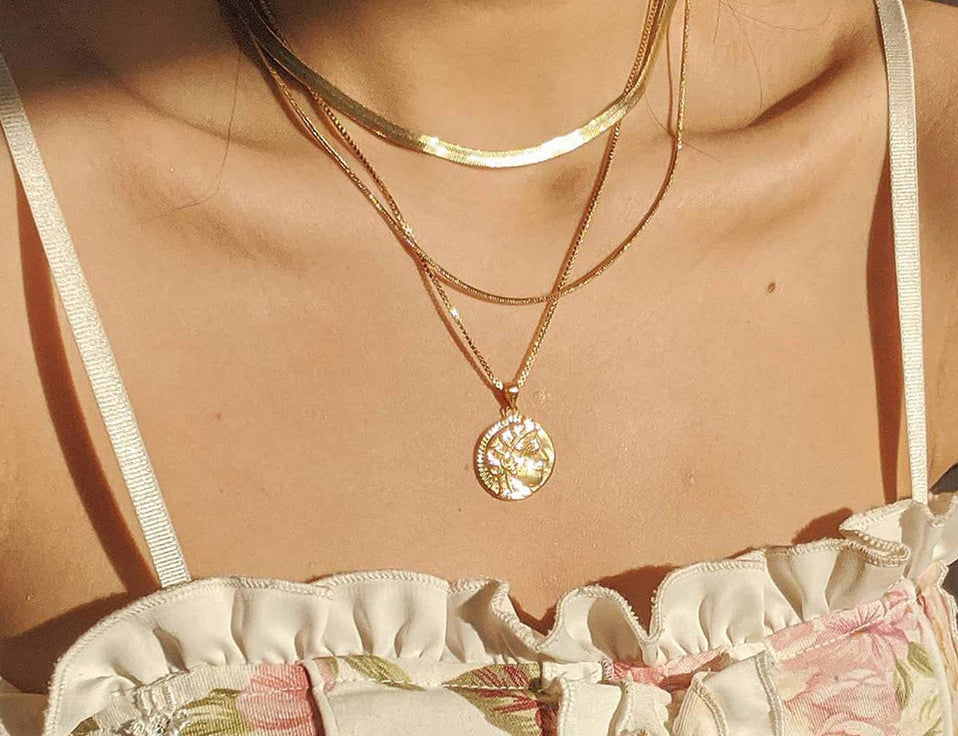 Adelina Flat Choker Necklace - S-kin Studio Jewelry | Minimal Jewellery That Lasts.