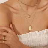 Adelina Flat Choker Necklace - S-kin Studio Jewelry | Minimal Jewellery That Lasts.