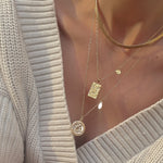 Adelina Flat Choker Necklace - S-kin Studio Jewelry | Minimal Jewellery That Lasts.
