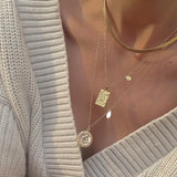 Adelina Flat Choker Necklace - S-kin Studio Jewelry | Minimal Jewellery That Lasts.