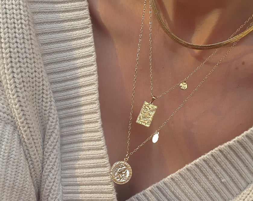 Adelina Flat Choker Necklace - S-kin Studio Jewelry | Minimal Jewellery That Lasts.