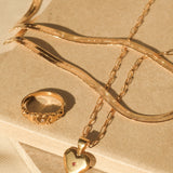 Adelina Flat Choker Necklace - S-kin Studio Jewelry | Minimal Jewellery That Lasts.