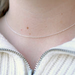 Sterling Silver Cable Chain Necklace - S-kin Studio Jewelry | Minimal Jewellery That Lasts.