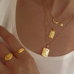 Cancer Zodiac Necklace - S-kin Studio Jewelry | Minimal Jewellery That Lasts.