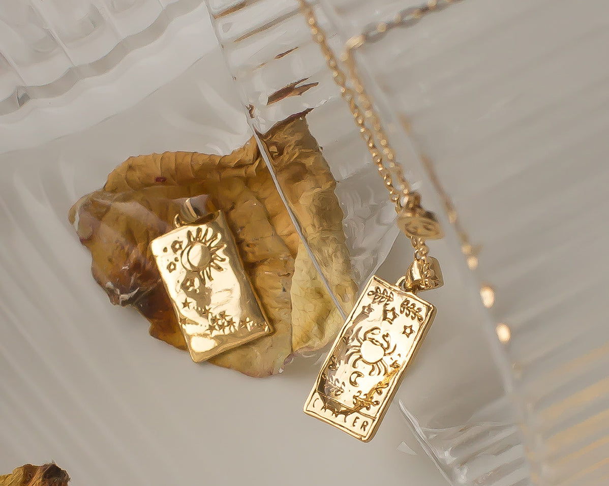 Cancer Zodiac Necklace - S-kin Studio Jewelry | Minimal Jewellery That Lasts.