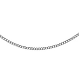 Sterling Silver Cuban Chain Necklace - S-kin Studio Jewelry | Minimal Jewellery That Lasts.