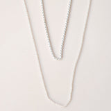 Sterling Silver Cable Chain Necklace - S-kin Studio Jewelry | Minimal Jewellery That Lasts.
