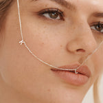 Custom Duo Initials Necklace - S-kin Studio Jewelry | Minimal Jewellery That Lasts.