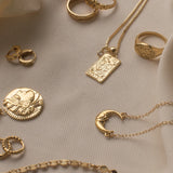 Gemini Zodiac Necklace - S-kin Studio Jewelry | Minimal Jewellery That Lasts.