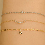 14K Solid Gold Rosalita Bracelet | S-kin Studio Jewelry | Ethical Permanent Bracelets