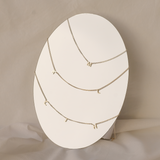 Custom Duo Initials Necklace - S-kin Studio Jewelry | Minimal Jewellery That Lasts.