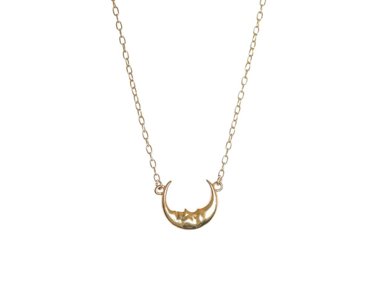 La Luna Pendant Necklace - S-kin Studio Jewelry | Minimal Jewellery That Lasts.