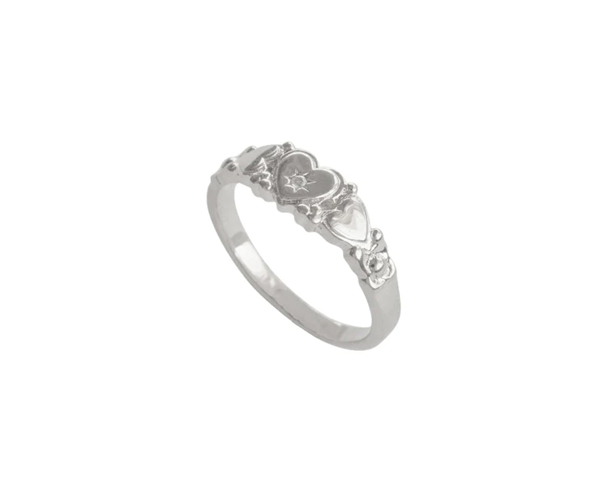 Patricia Heirloom Ring - Sterling Silver - S-kin Studio Jewelry | Minimal Jewellery That Lasts.