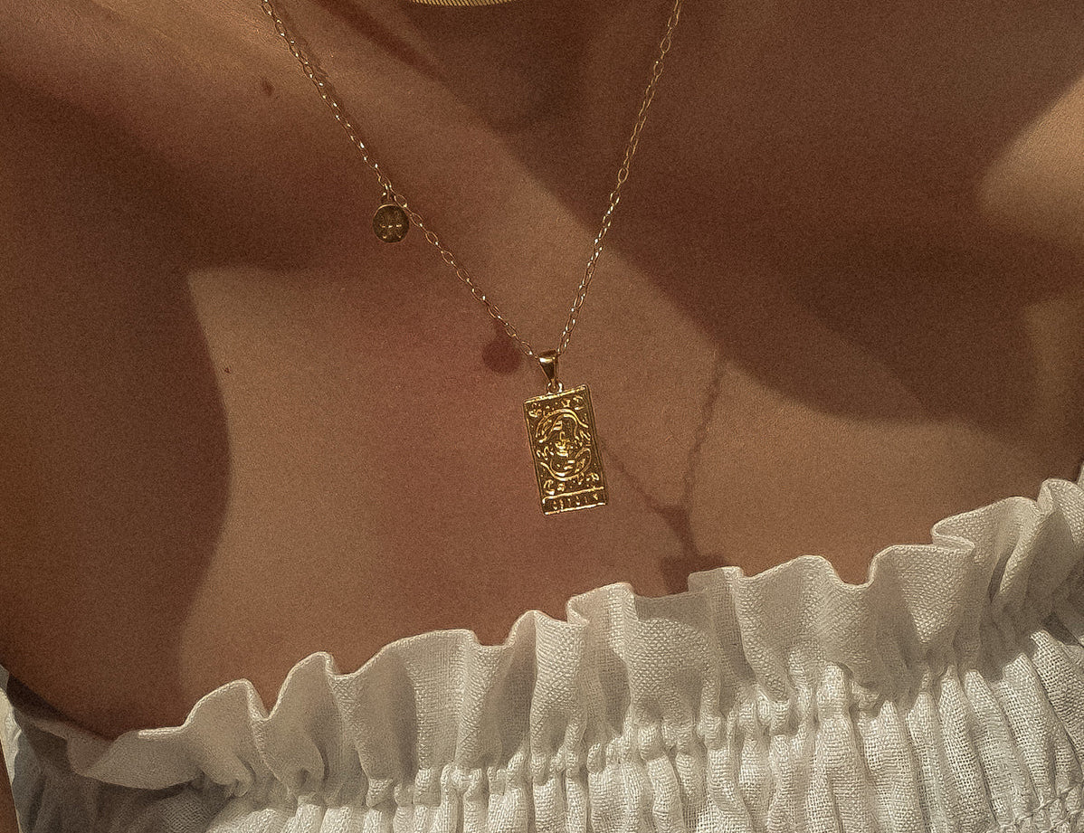 Pisces Zodiac Necklace - S-kin Studio Jewelry | Minimal Jewellery That Lasts.