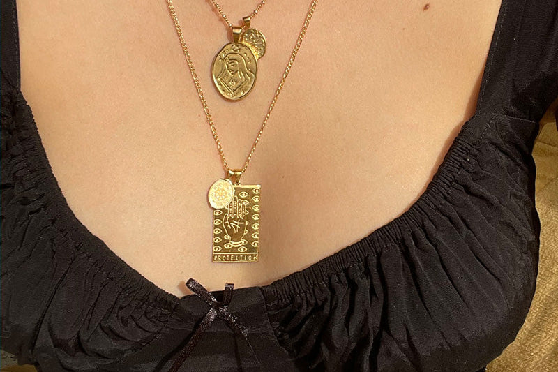Tarot Inspired Gold Fill Jewelry | S-kin Studio Jewelry | Minimal Jewelry That Lasts