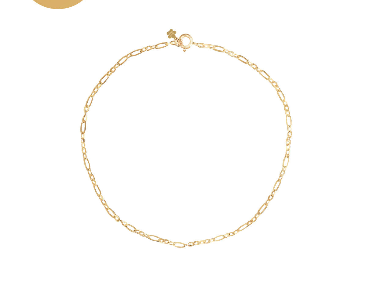 14K Solid Gold Rosalita Bracelet | S-kin Studio Jewelry | Ethical Permanent Bracelets