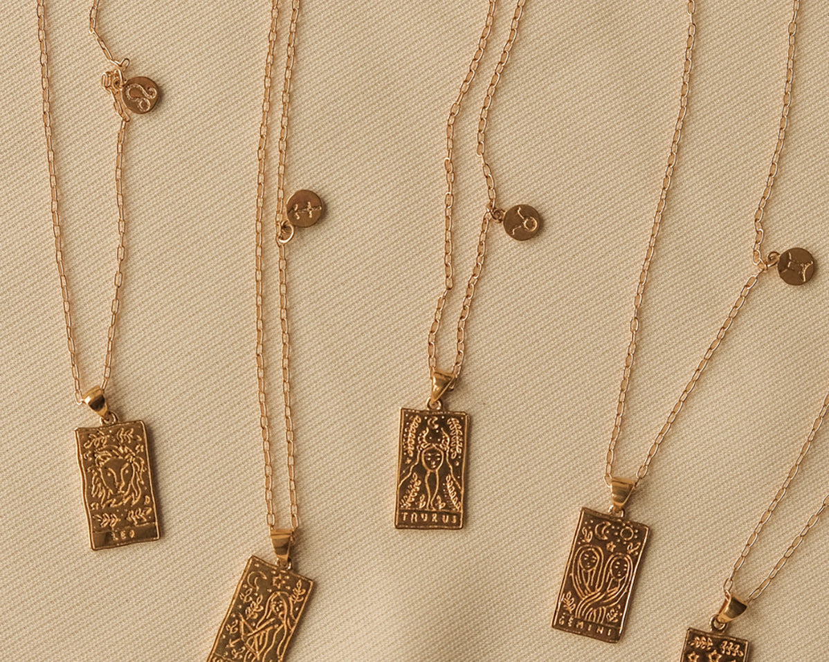 Sagittarius Zodiac Necklace - S-kin Studio Jewelry | Minimal Jewellery That Lasts.