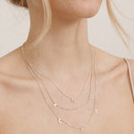 Custom Duo Initials Necklace - S-kin Studio Jewelry | Minimal Jewellery That Lasts.