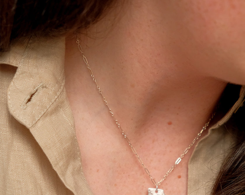 Rosalita Dainty Chain Necklace - S-kin Studio Jewelry | Minimal Jewellery That Lasts.