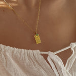 Taurus Zodiac Necklace - S-kin Studio Jewelry | Minimal Jewellery That Lasts.