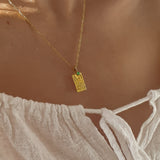 Taurus Zodiac Necklace - S-kin Studio Jewelry | Minimal Jewellery That Lasts.