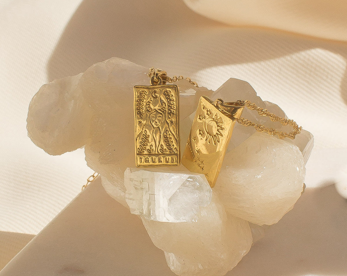 Taurus Zodiac Necklace - S-kin Studio Jewelry | Minimal Jewellery That Lasts.