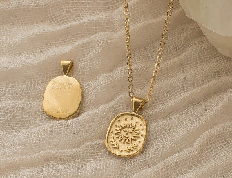 Tarot Inspired Gold Fill Jewelry | S-kin Studio Jewelry | Minimal Jewelry That Lasts