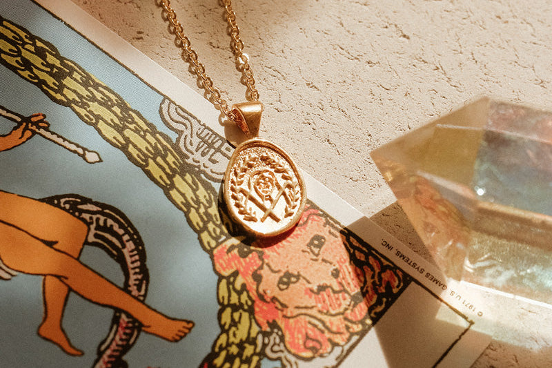 Tarot Inspired Gold Fill Jewelry | S-kin Studio Jewelry | Minimal Jewelry That Lasts