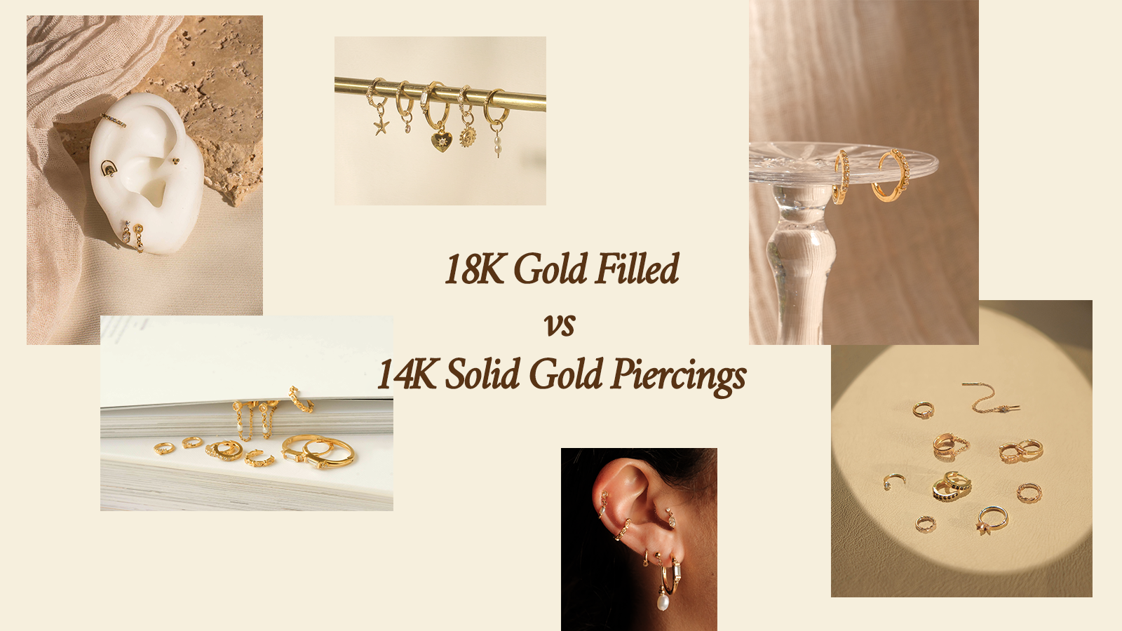 Gold Filled Piercings vs Solid Gold Piercings