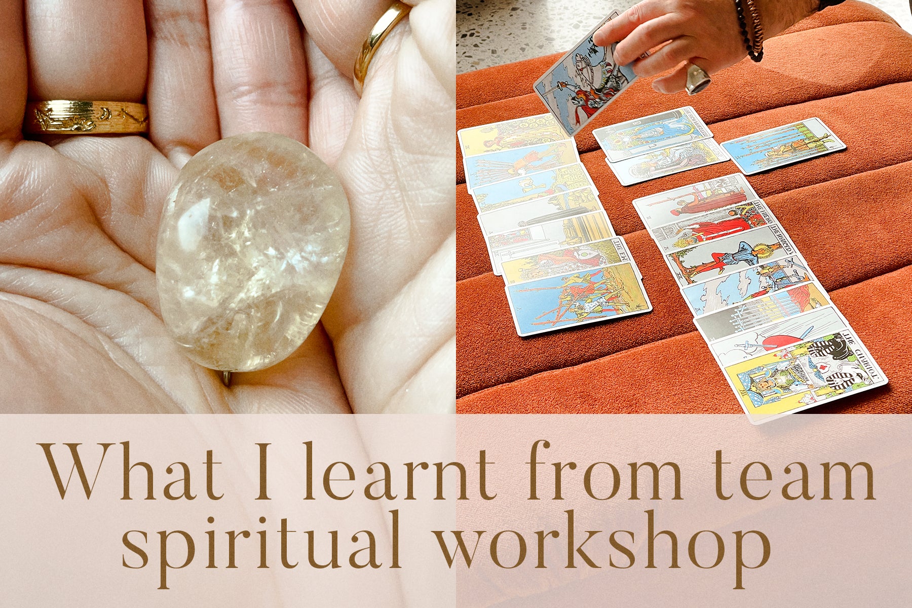 What I learnt from team Spiritual Workshop