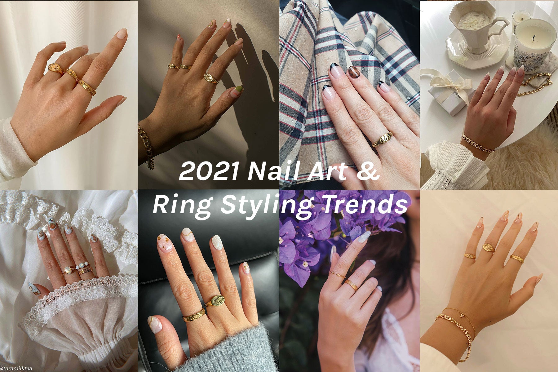 2021 Nail Art And Ring Styling Trends
