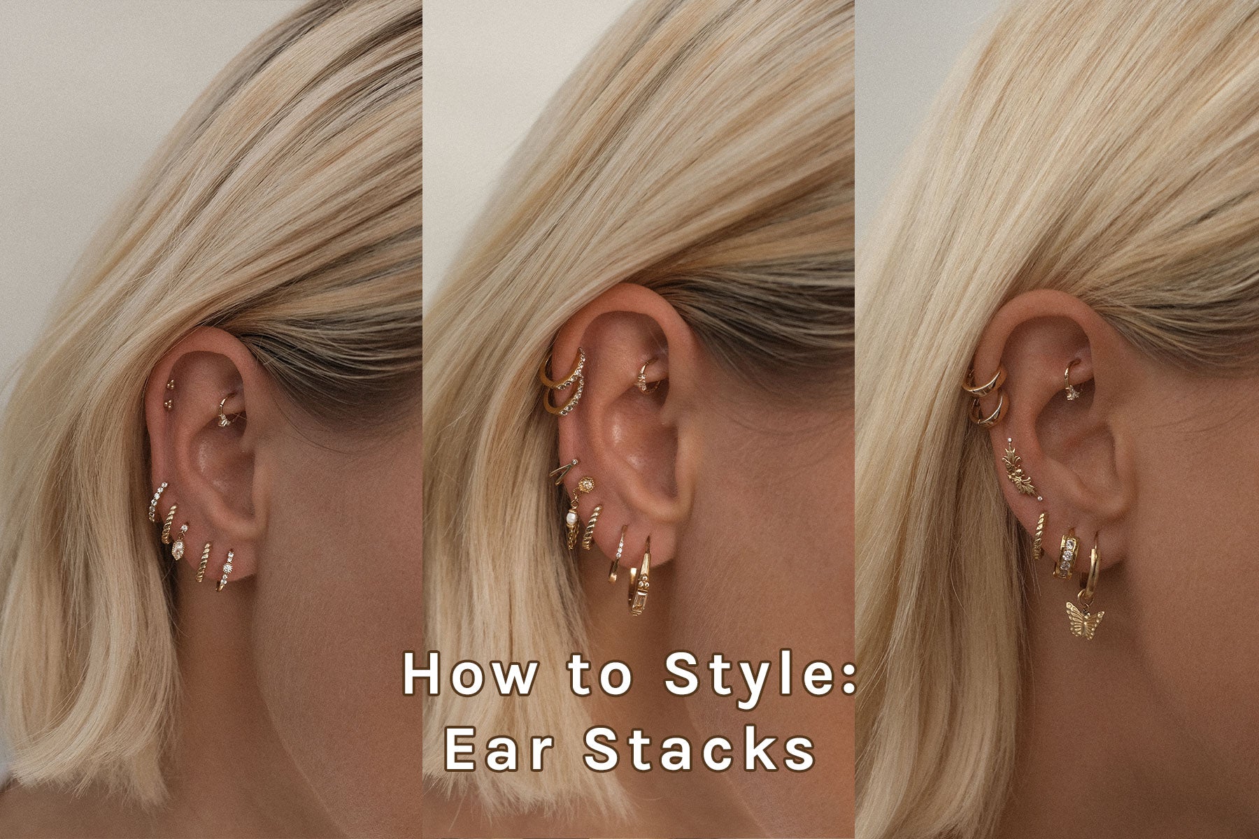 How to Style: Ear Stacks – S-kin Studio Jewelry
