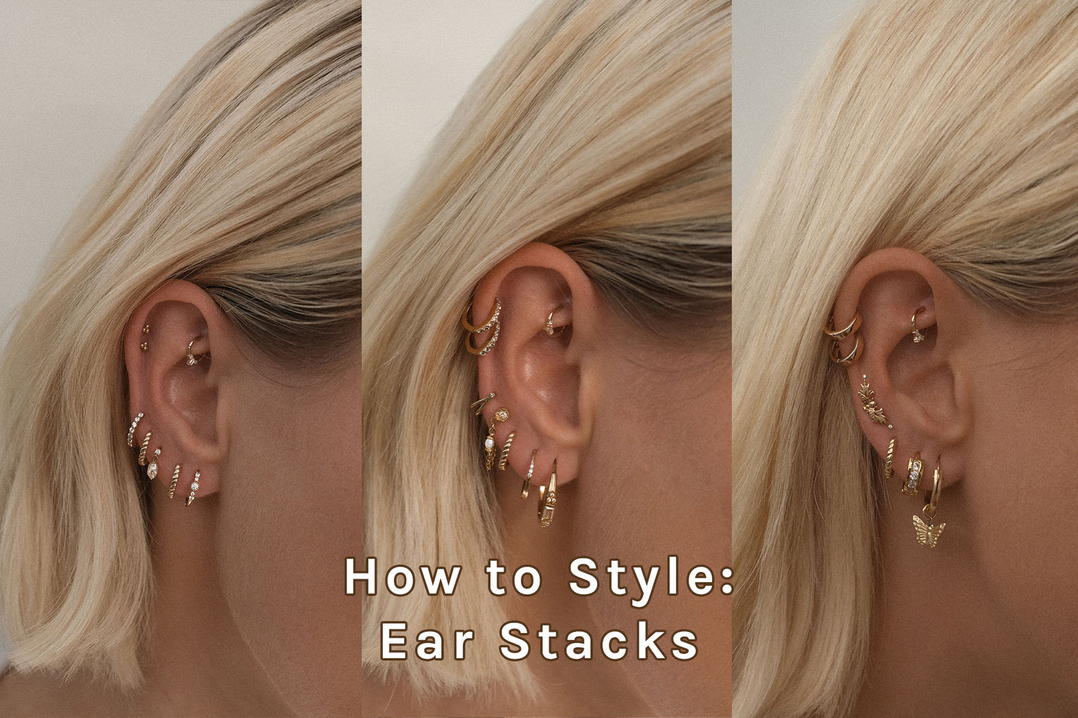 How to Style: Ear Stacks – S-kin Studio Jewelry